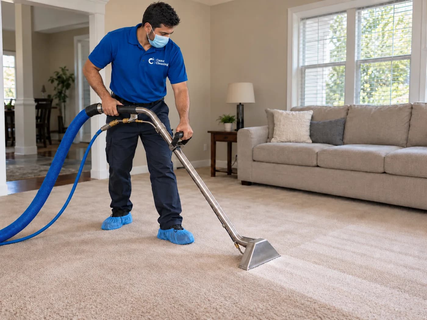 Carpet Cleaning by Camz Cleaning in Calgary