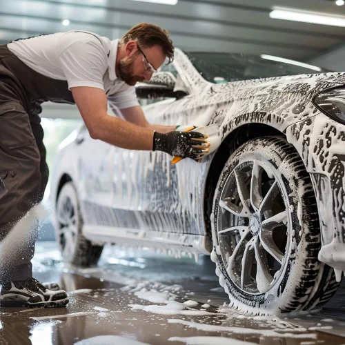 Vehicle detail work